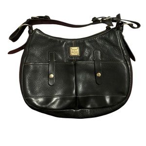 Dooney & Bourke black leather handbag